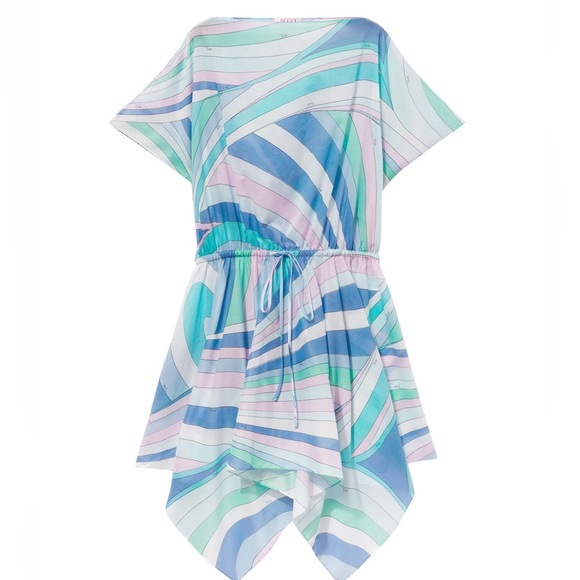 Pucci iride-print cotton mini dress - Picture 3 of 13